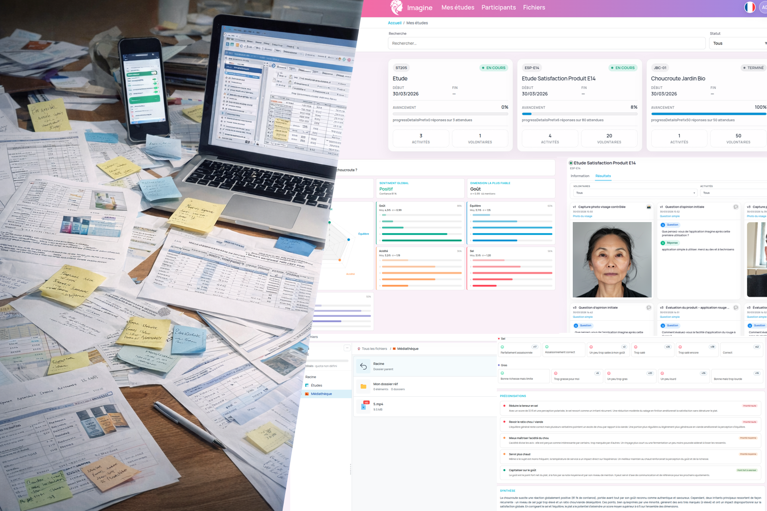 Passer d’un workflow d’étude terrain dispersé à un système structuré